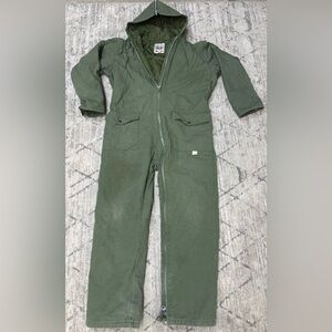 RARE! VTG Work Horse Men’s Large Tall Heavy Insulated Winter Jacket & Overalls